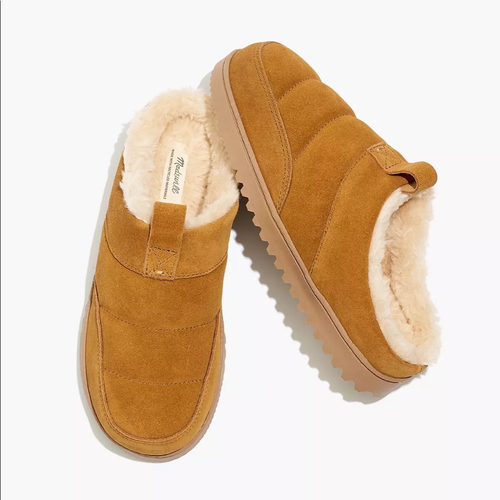 NWT Madewell The Allweek Slipper in Suede 6